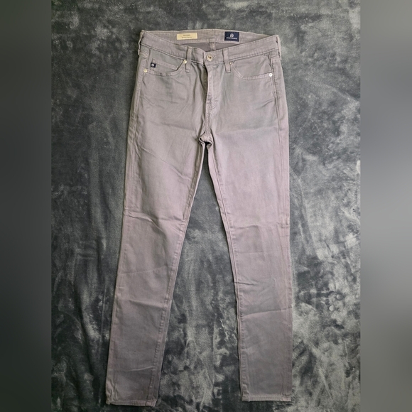 Ag Adriano Goldschmied Denim - AG Adriano Goldschmied Men's Charcoal Slim Jeans